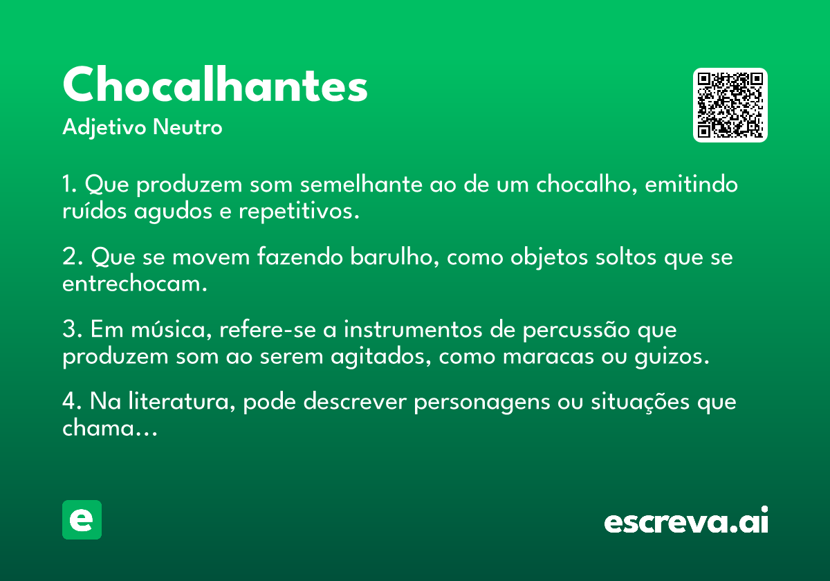 chocalhantes