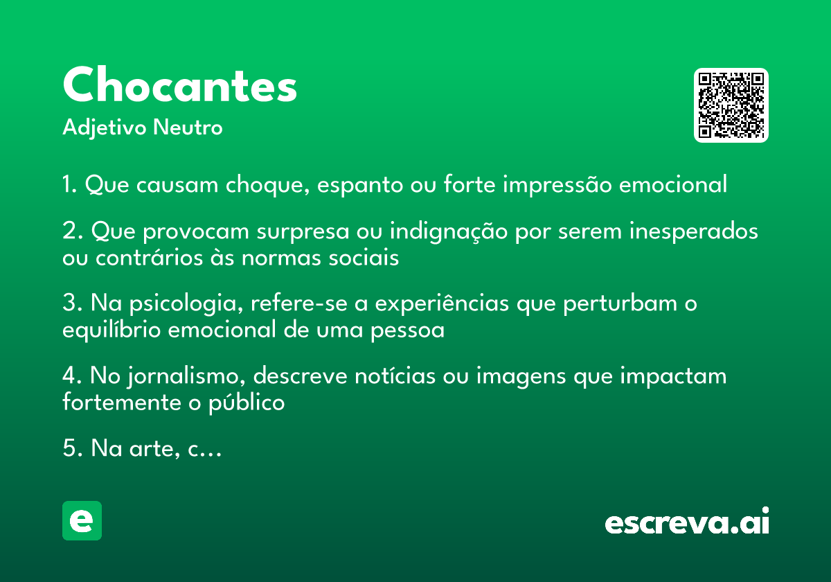 chocantes