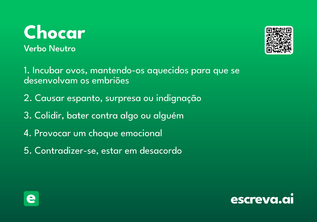 chocar