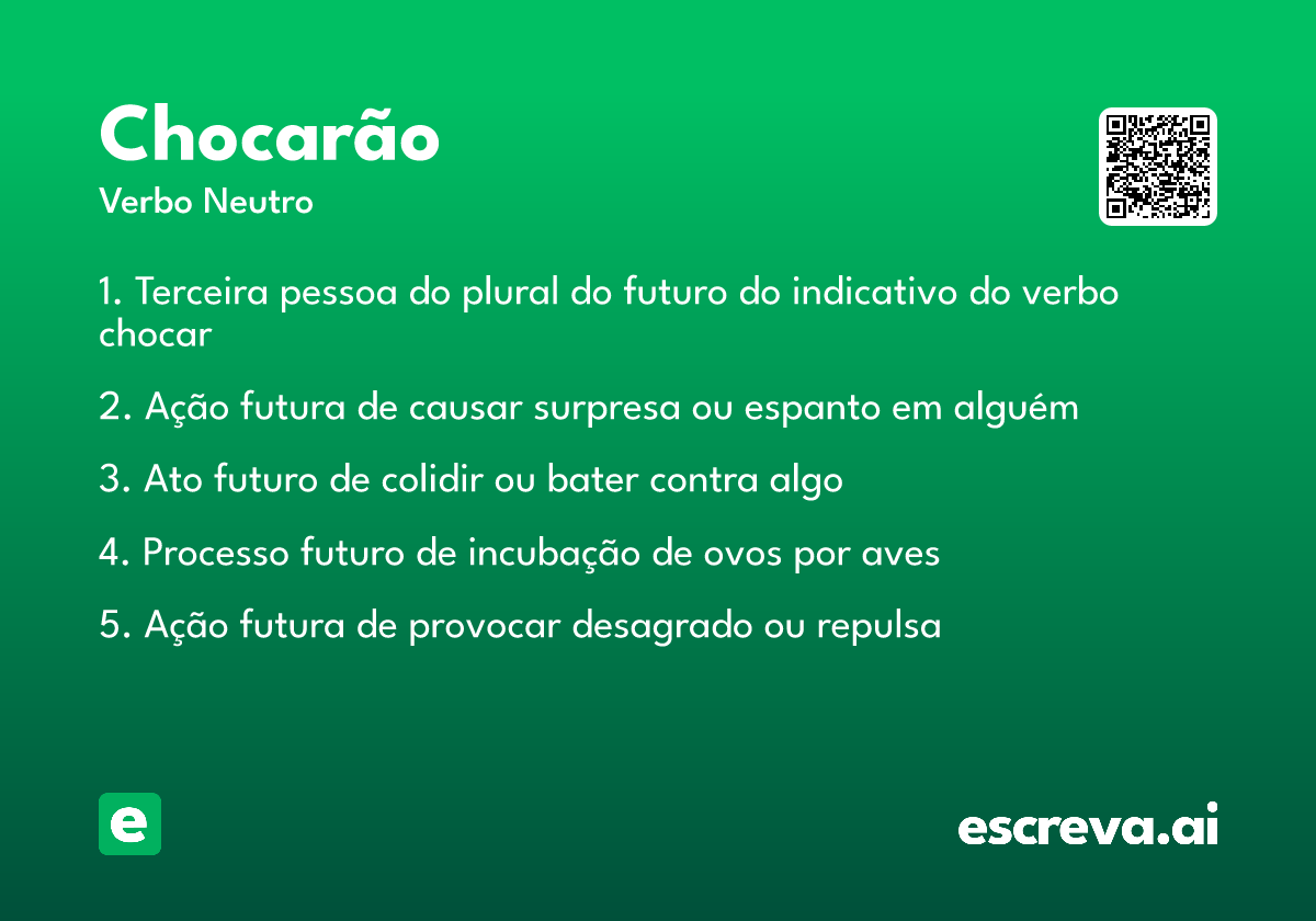 chocarão