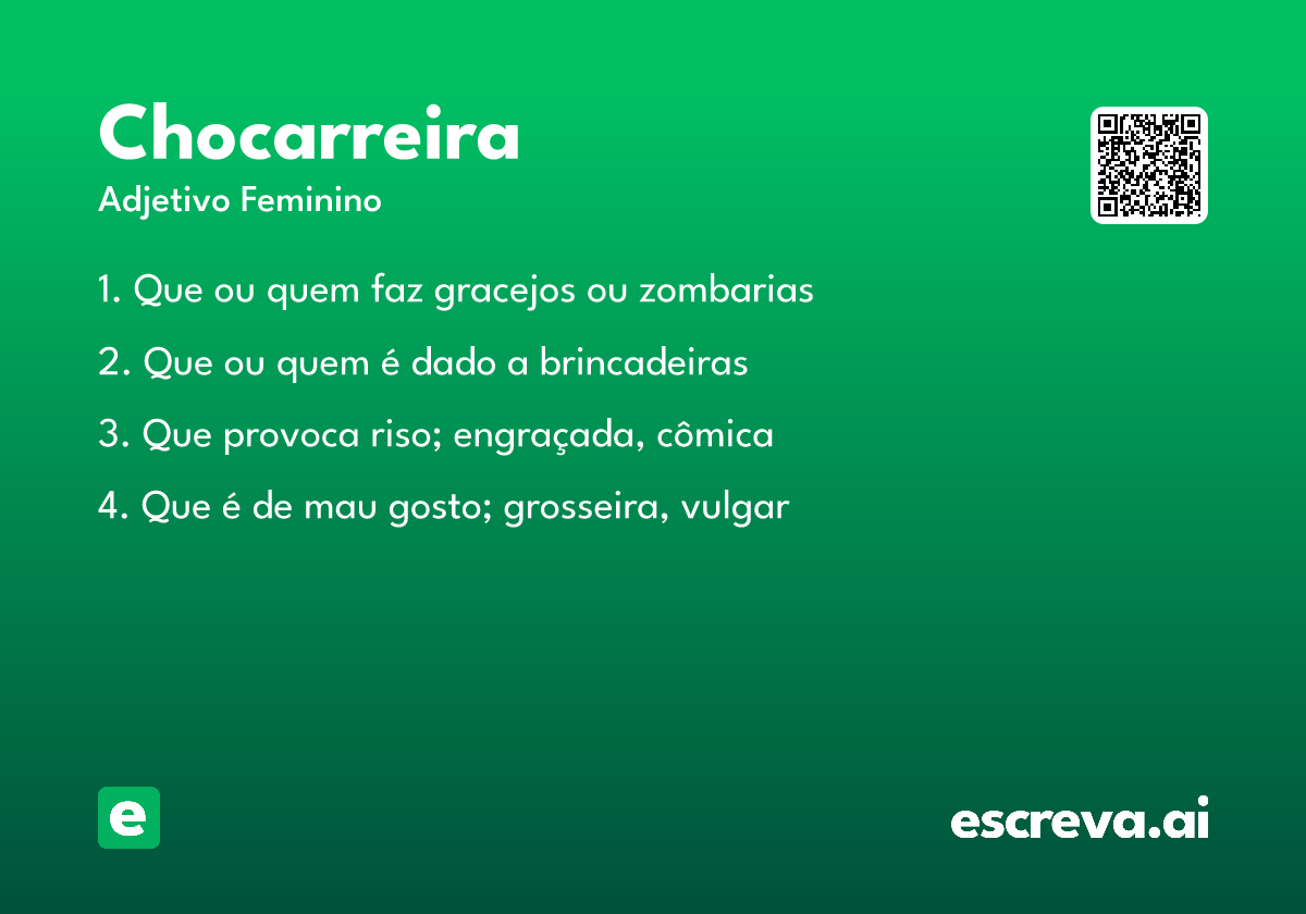 chocarreira