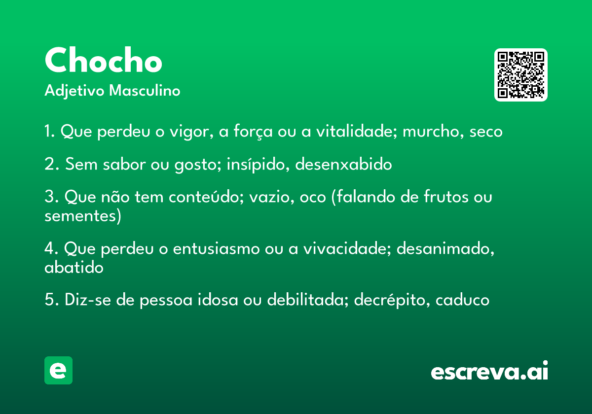 chocho