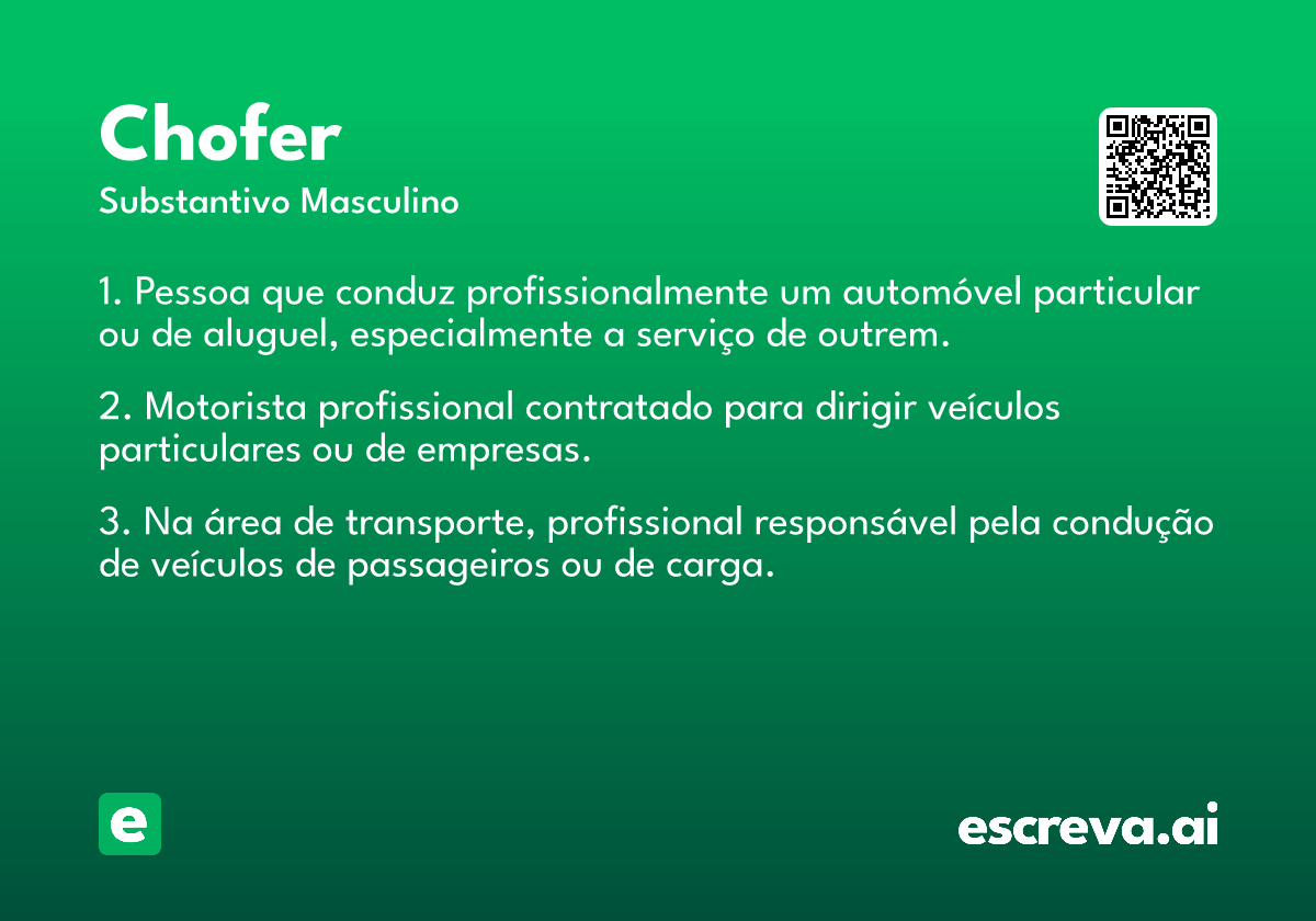 chofer