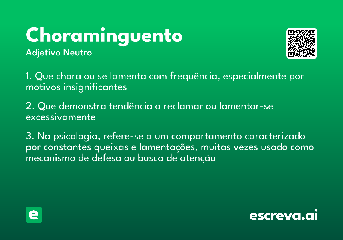 choraminguento