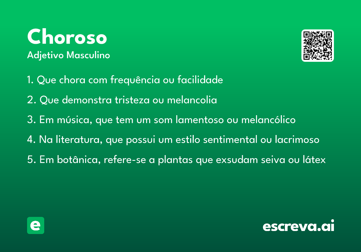 choroso