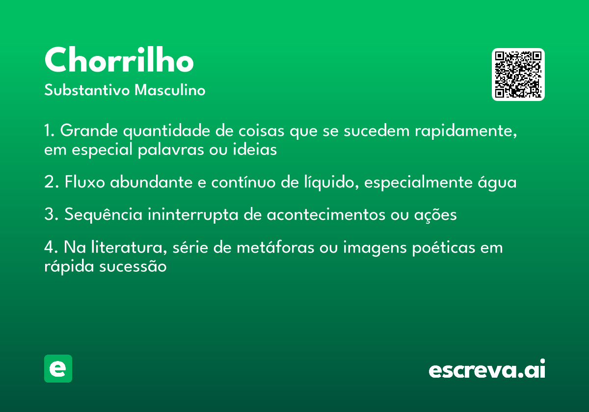 chorrilho