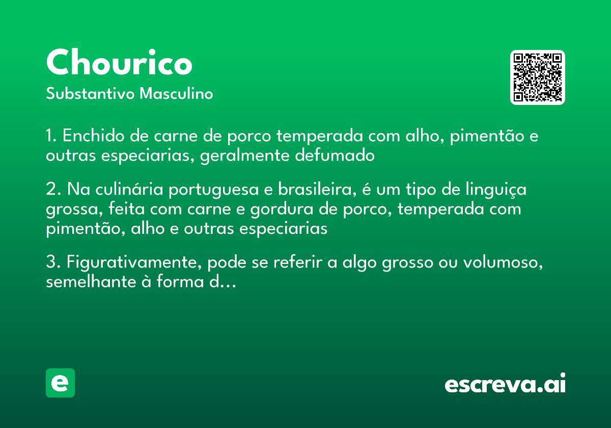 chourico