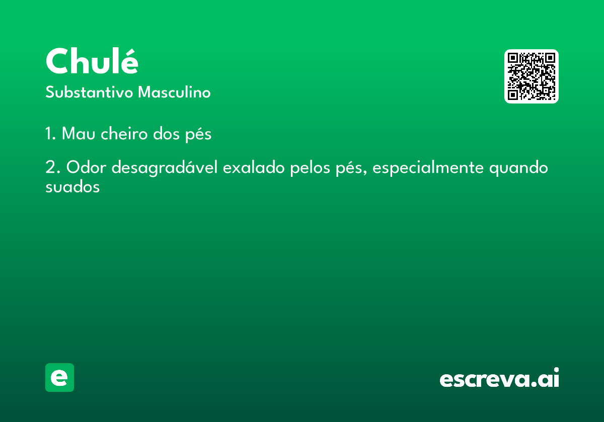 chulé