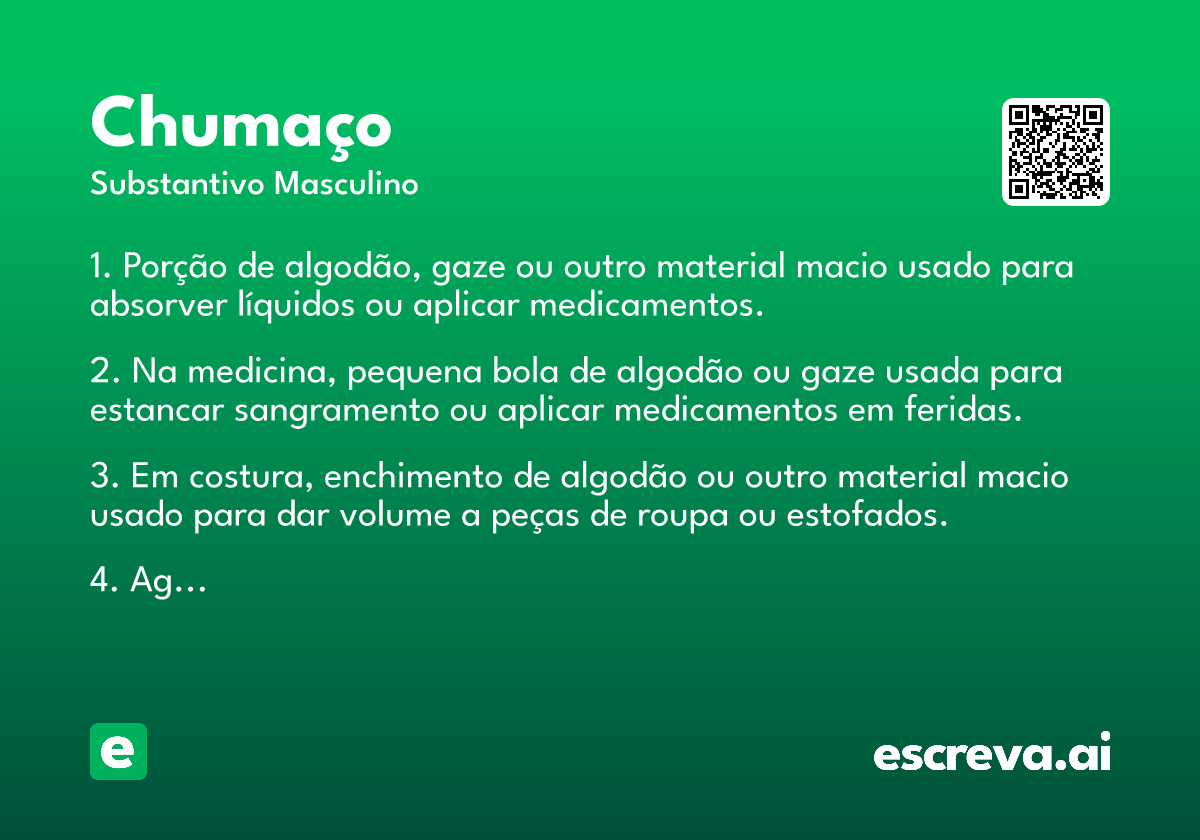 chumaço