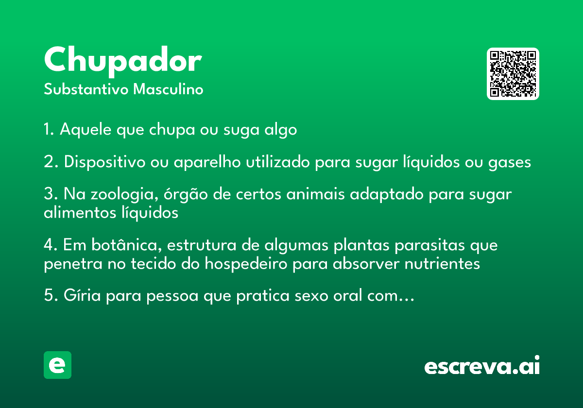 chupador
