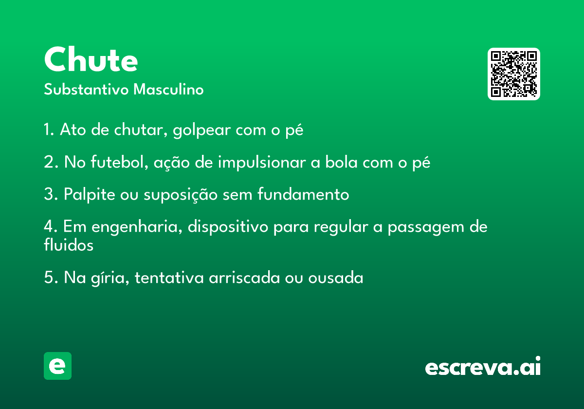 chute