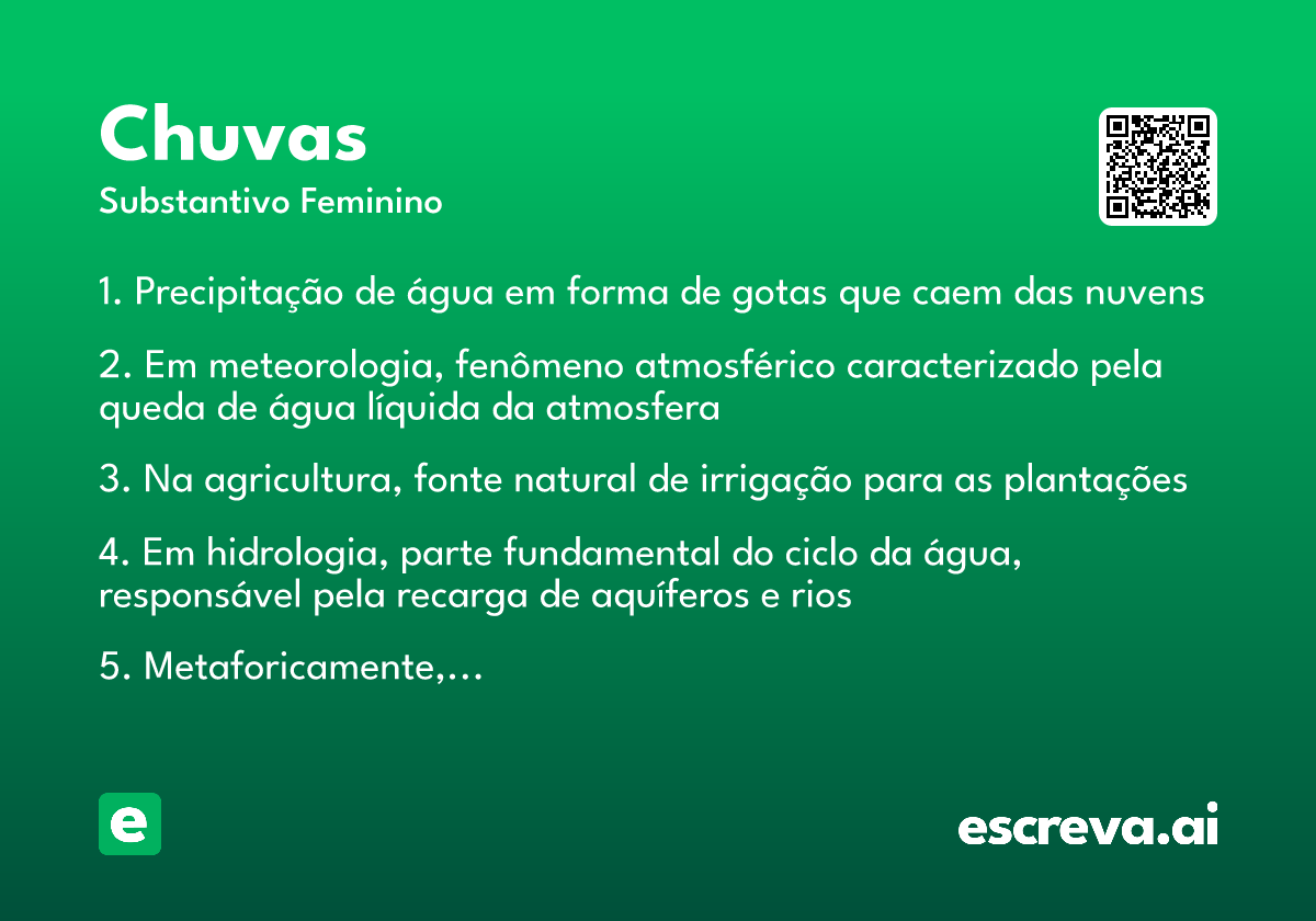 chuvas