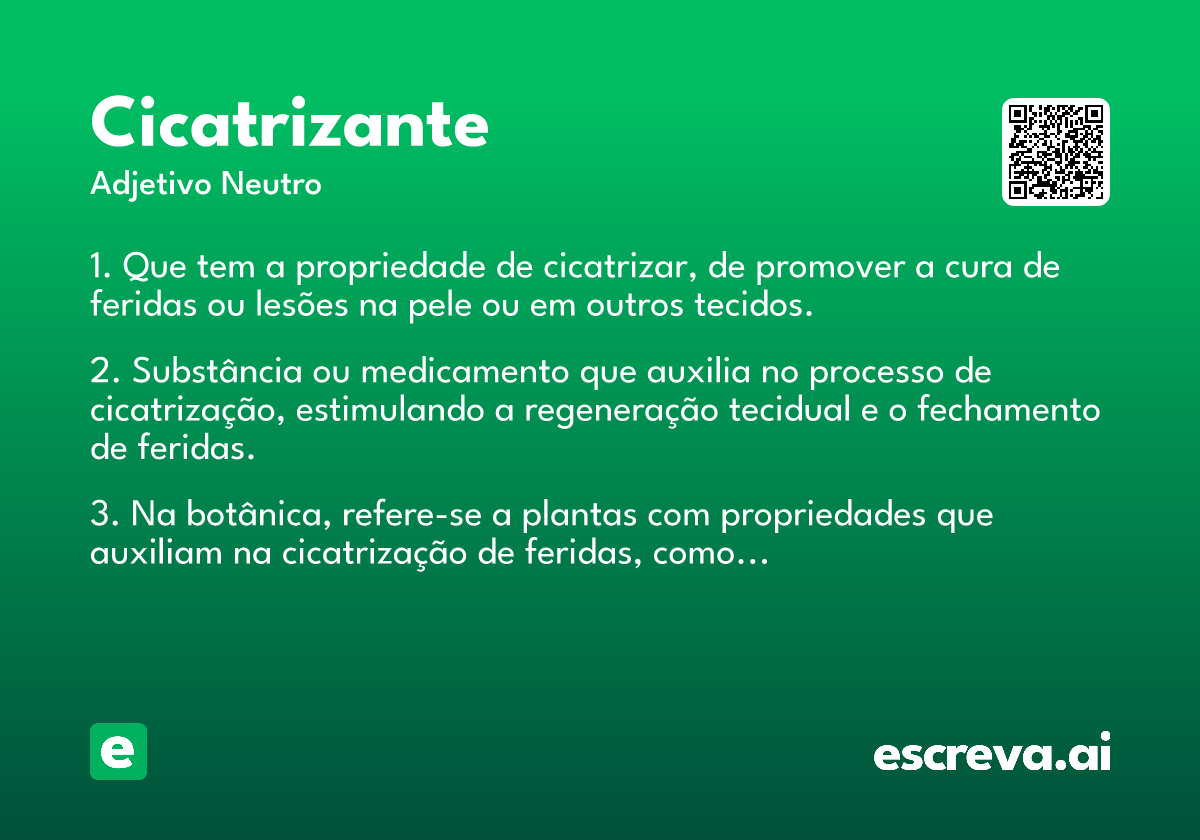 cicatrizante