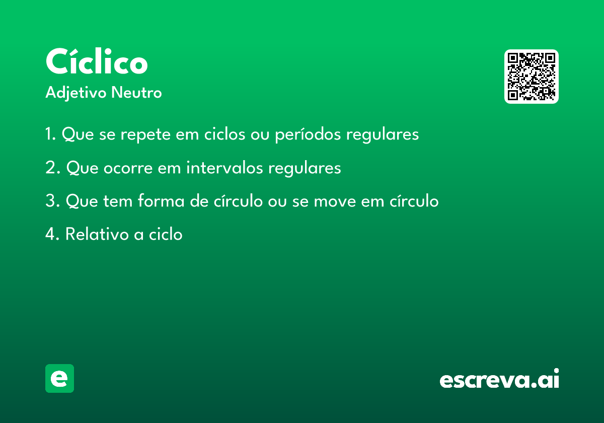 cíclico