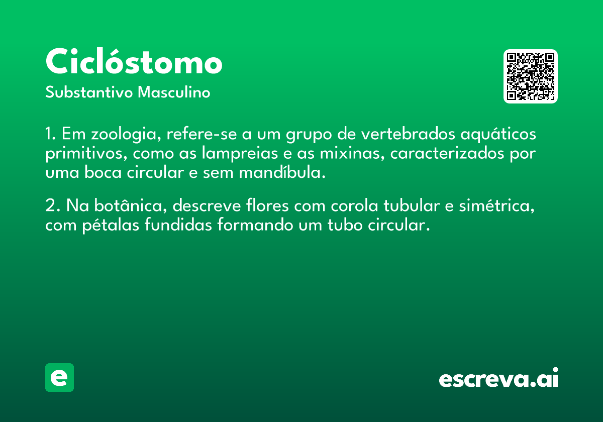 ciclóstomo