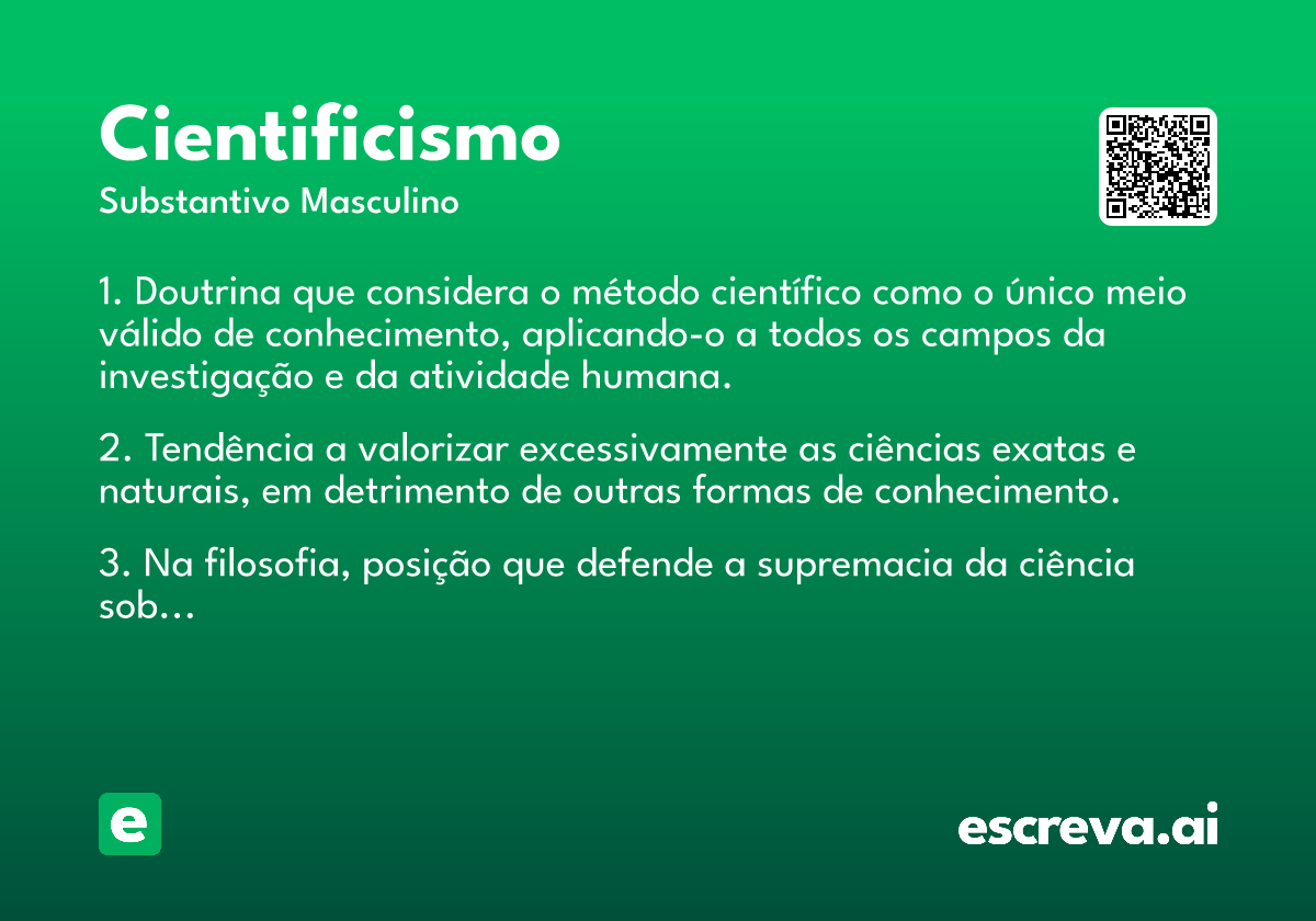 cientificismo