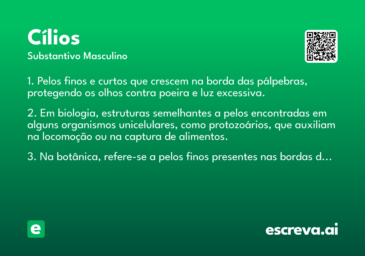 cílios