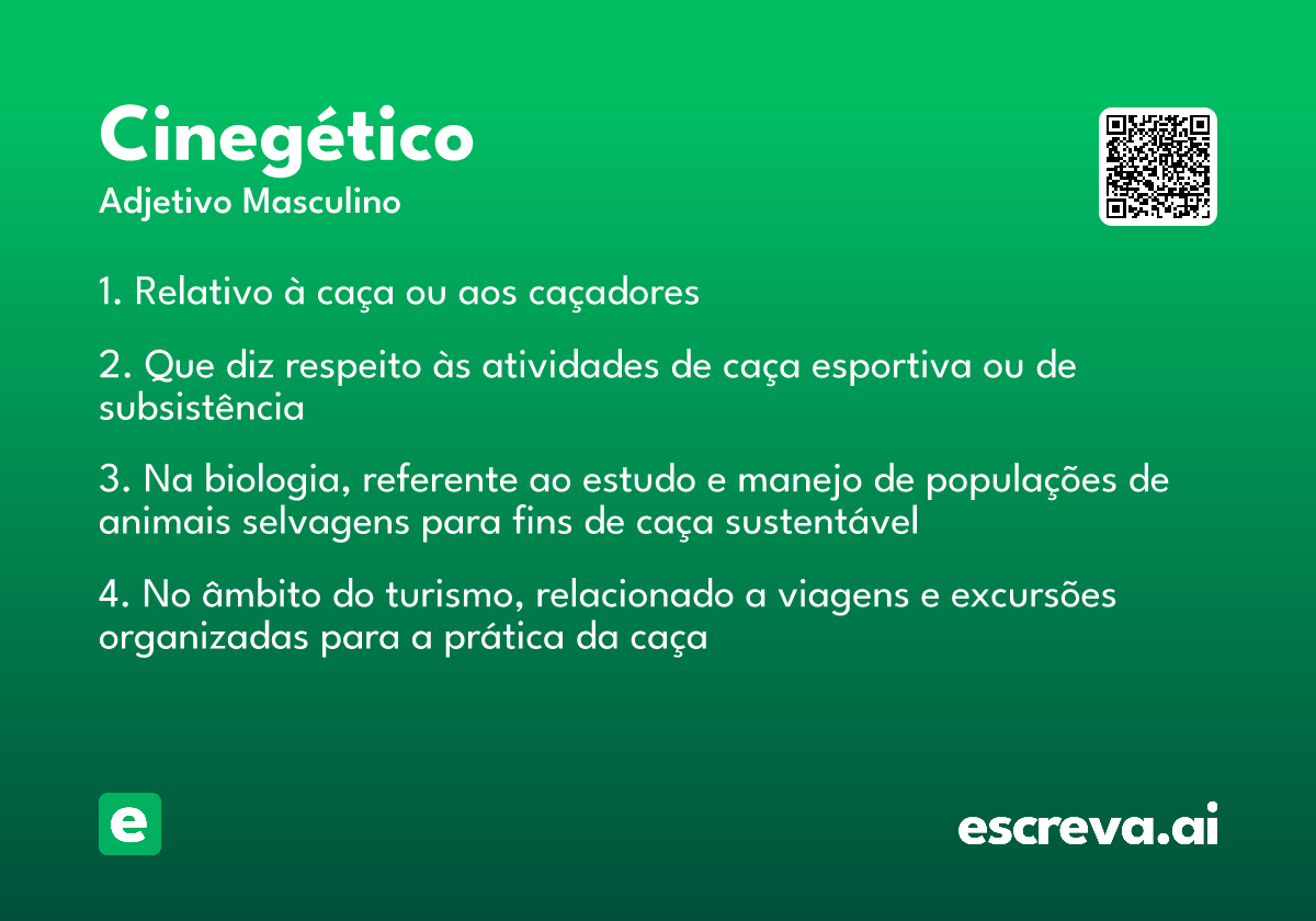 cinegético