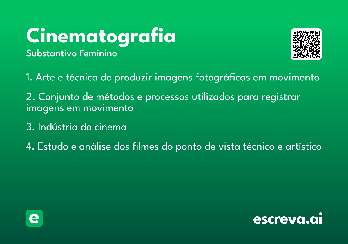 cinematografia