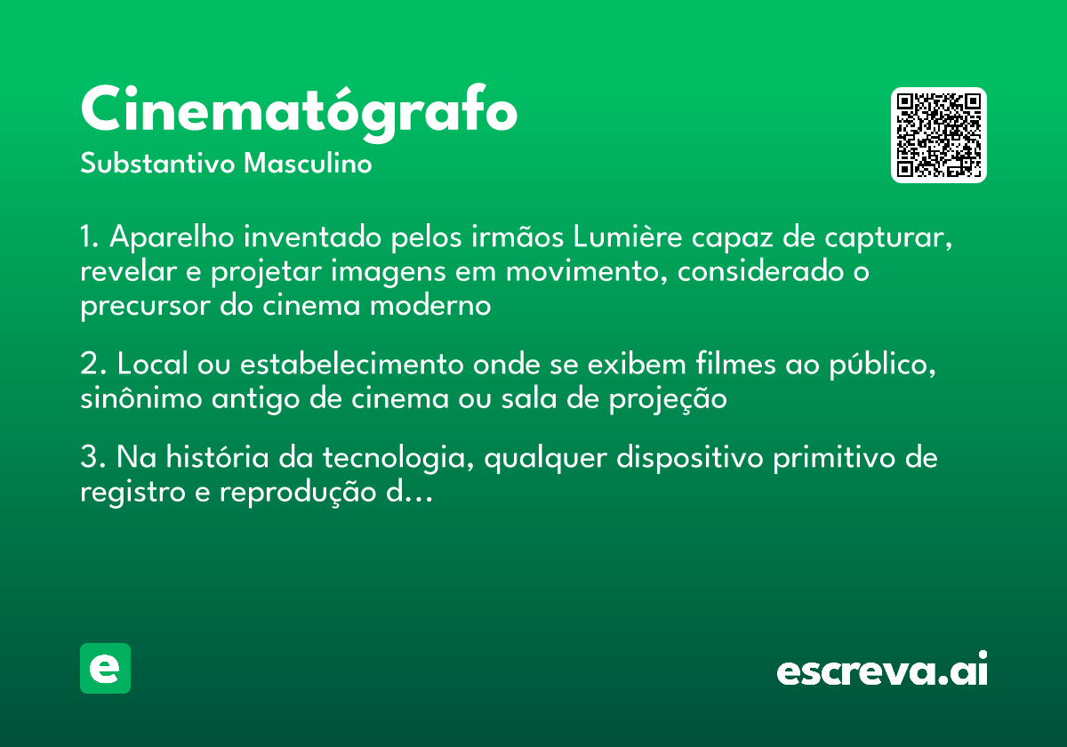 cinematógrafo