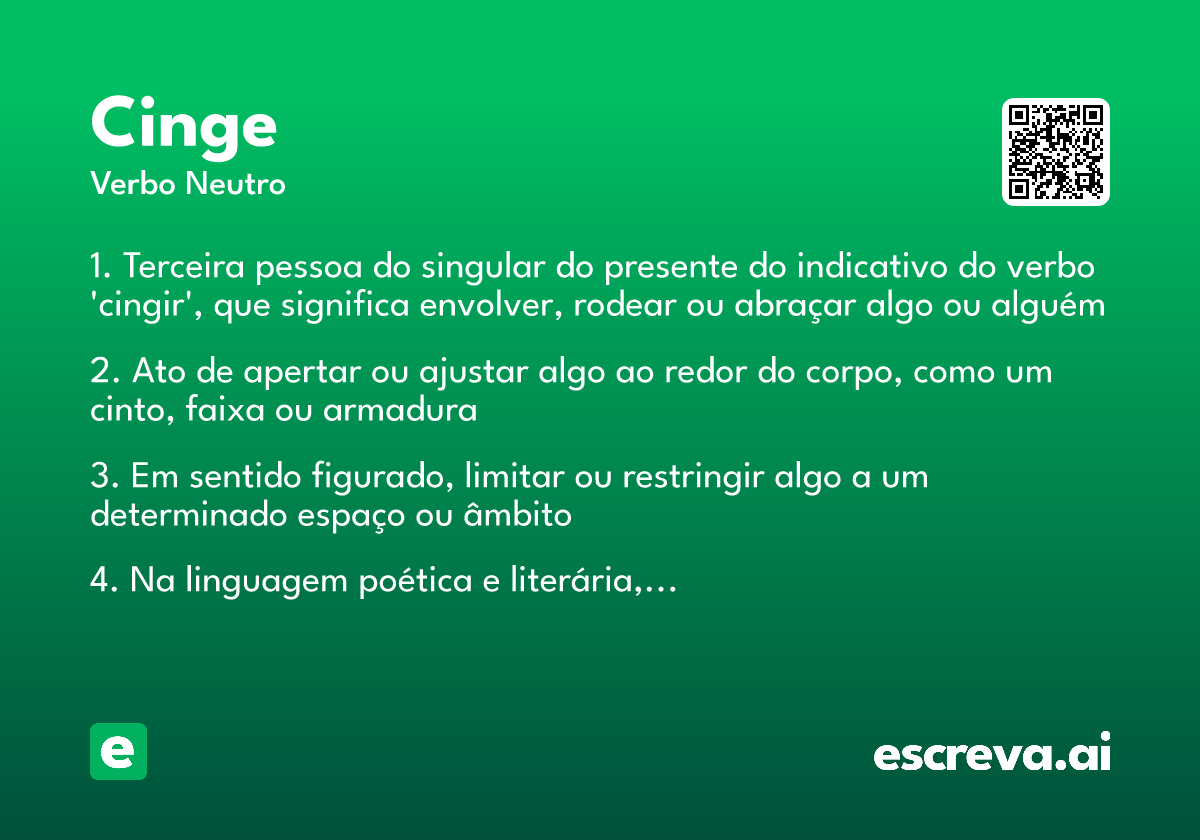 cinge