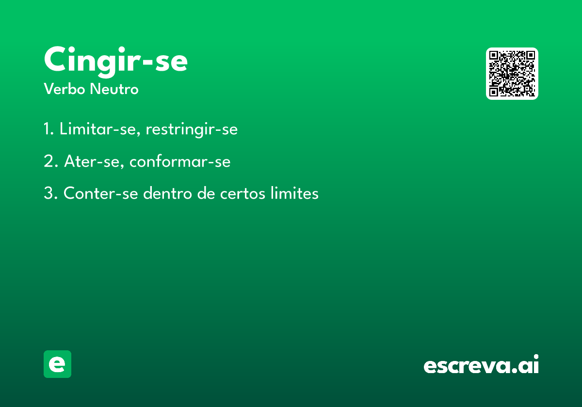 cingir-se