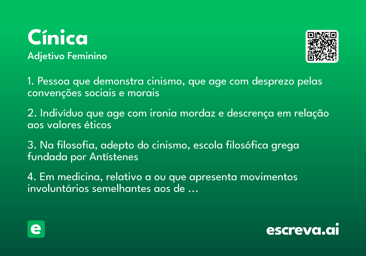 cínica