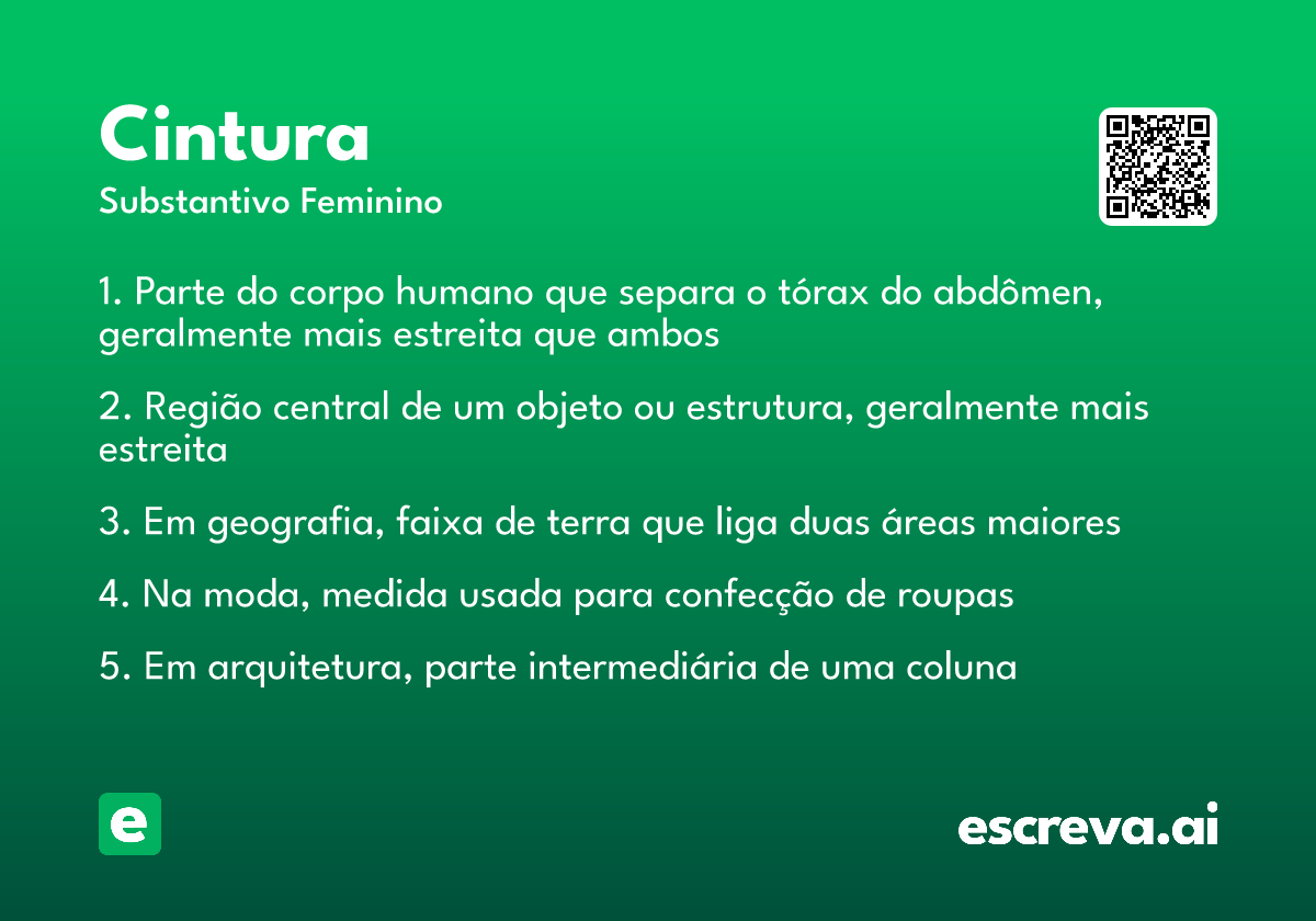 cintura