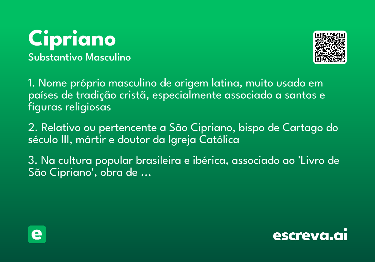 cipriano