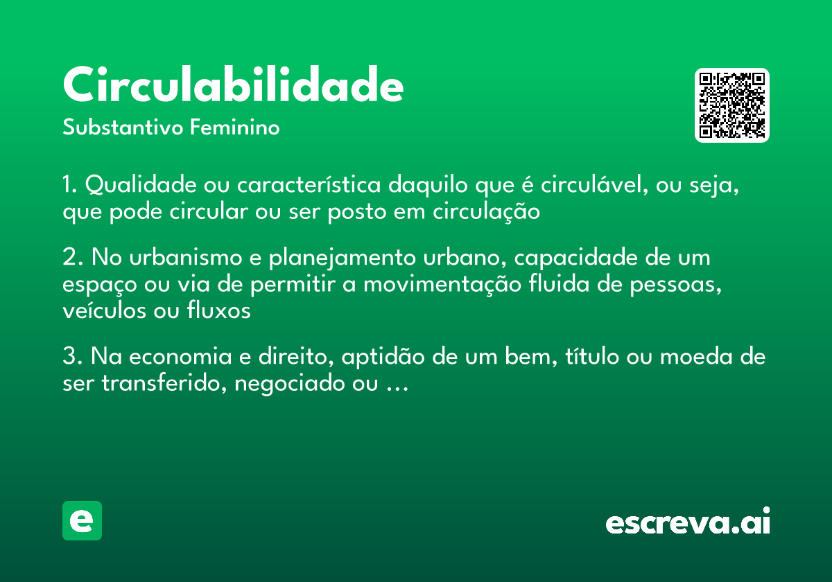 circulabilidade