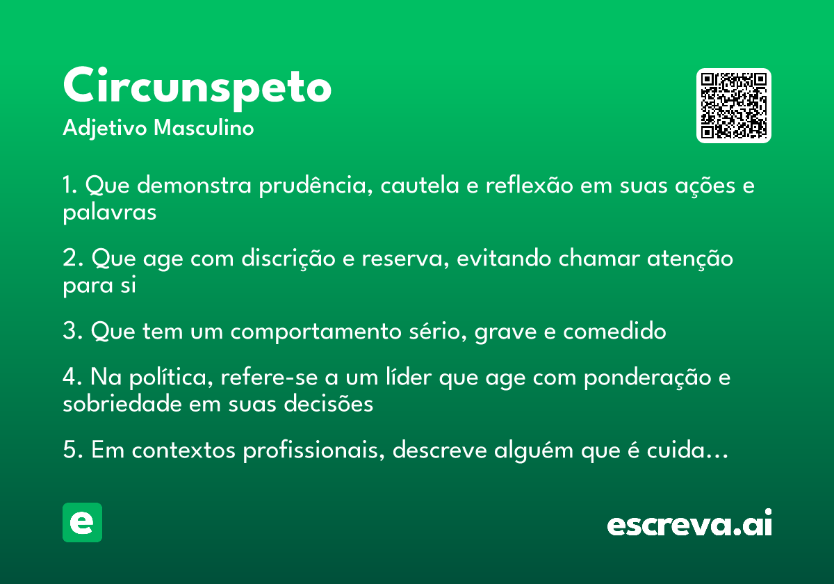 circunspeto