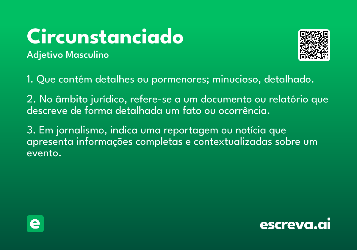 circunstanciado
