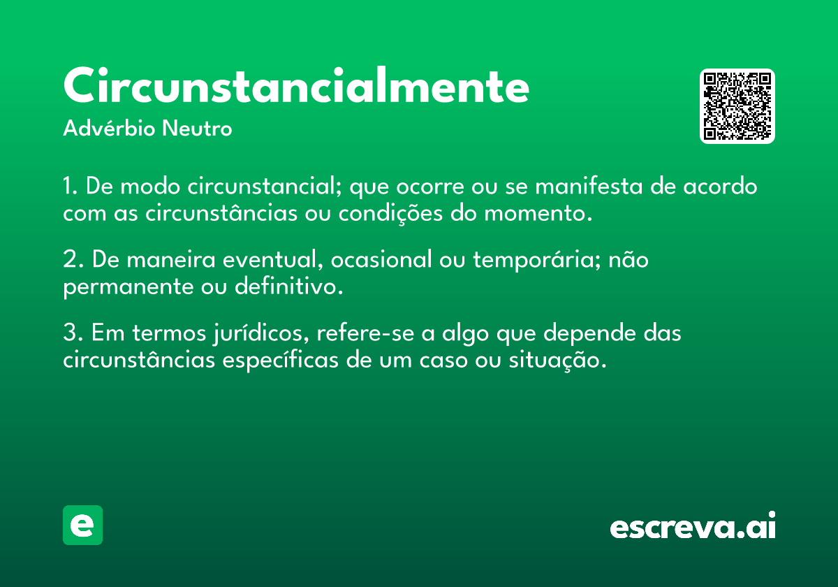 circunstancialmente
