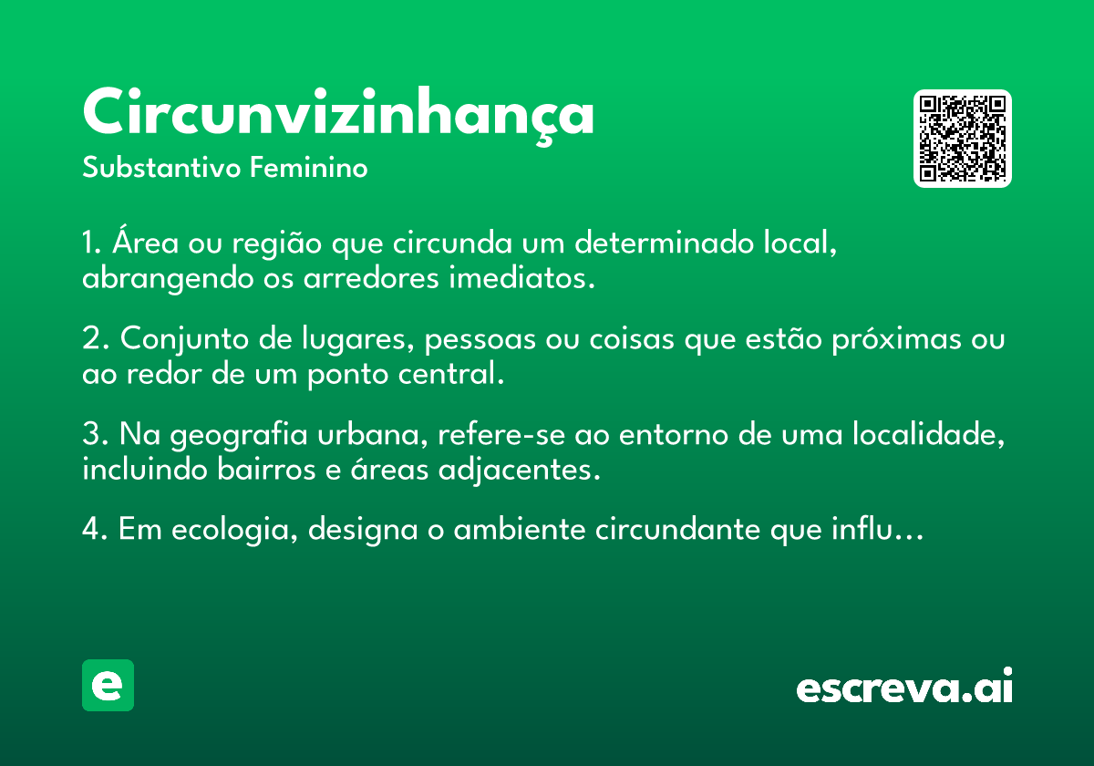 circunvizinhança