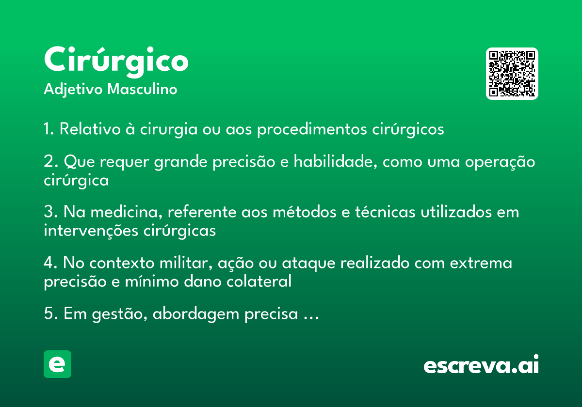 cirúrgico