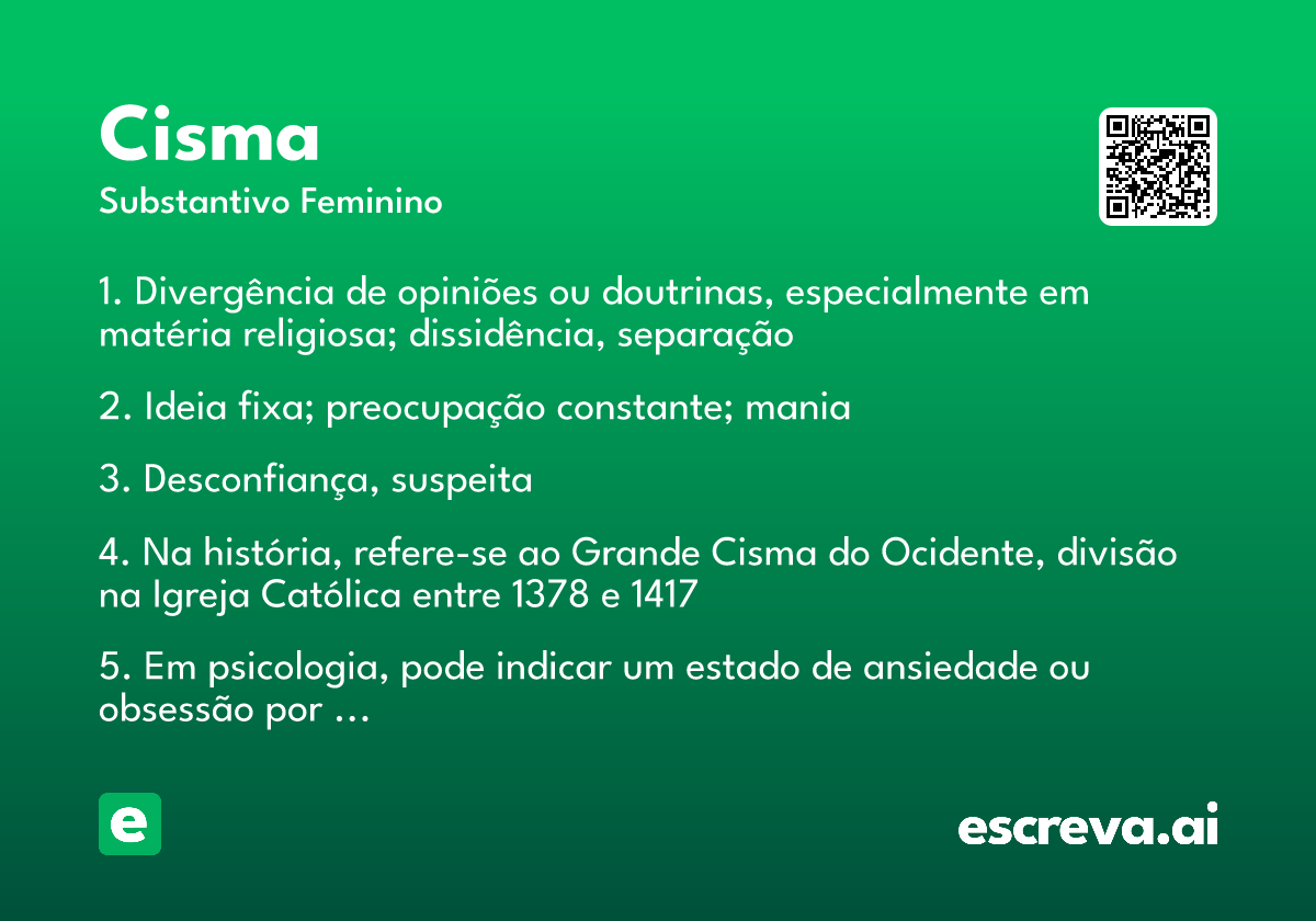 cisma