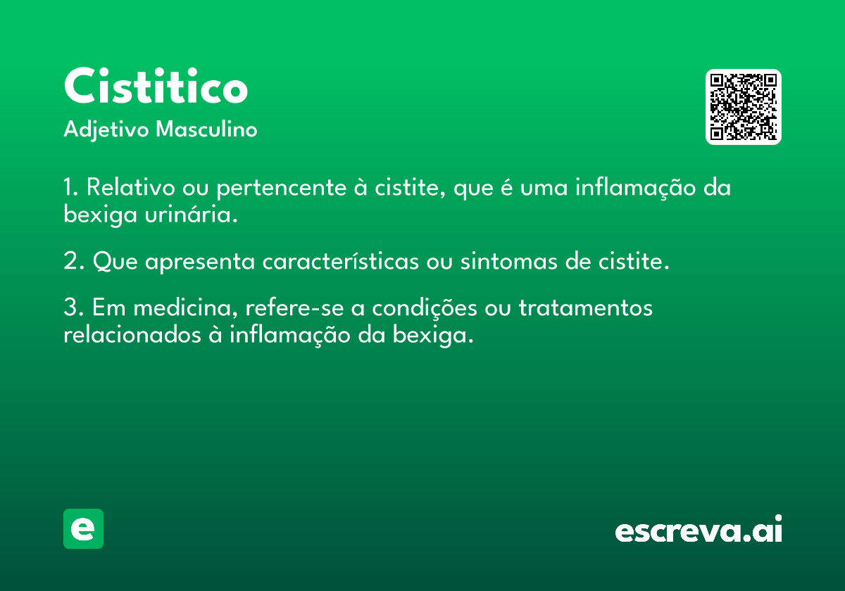 cistitico