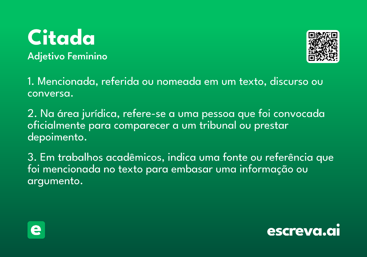 citada