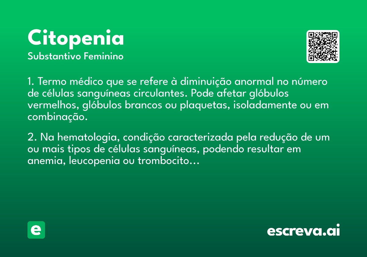 citopenia