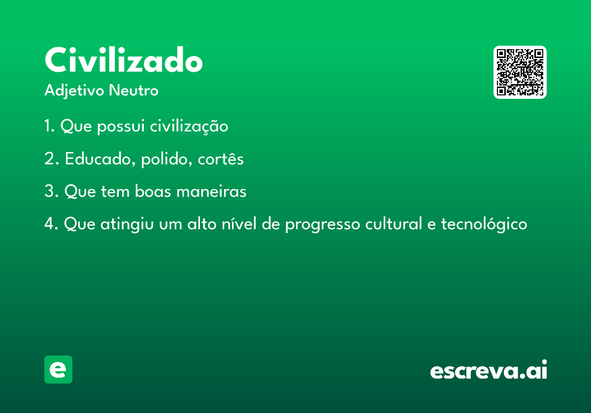 civilizado