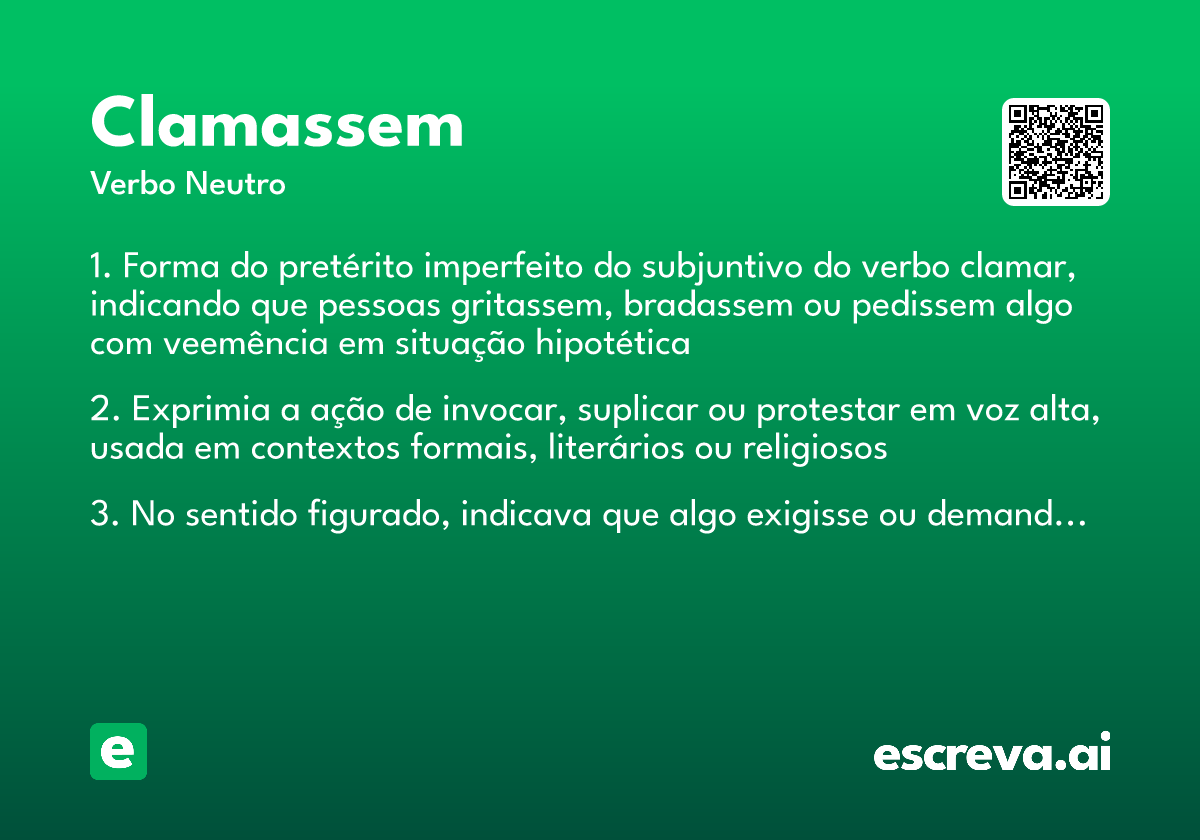 clamassem