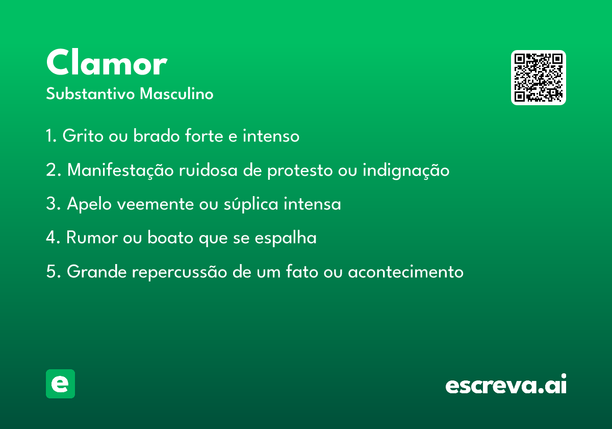 clamor
