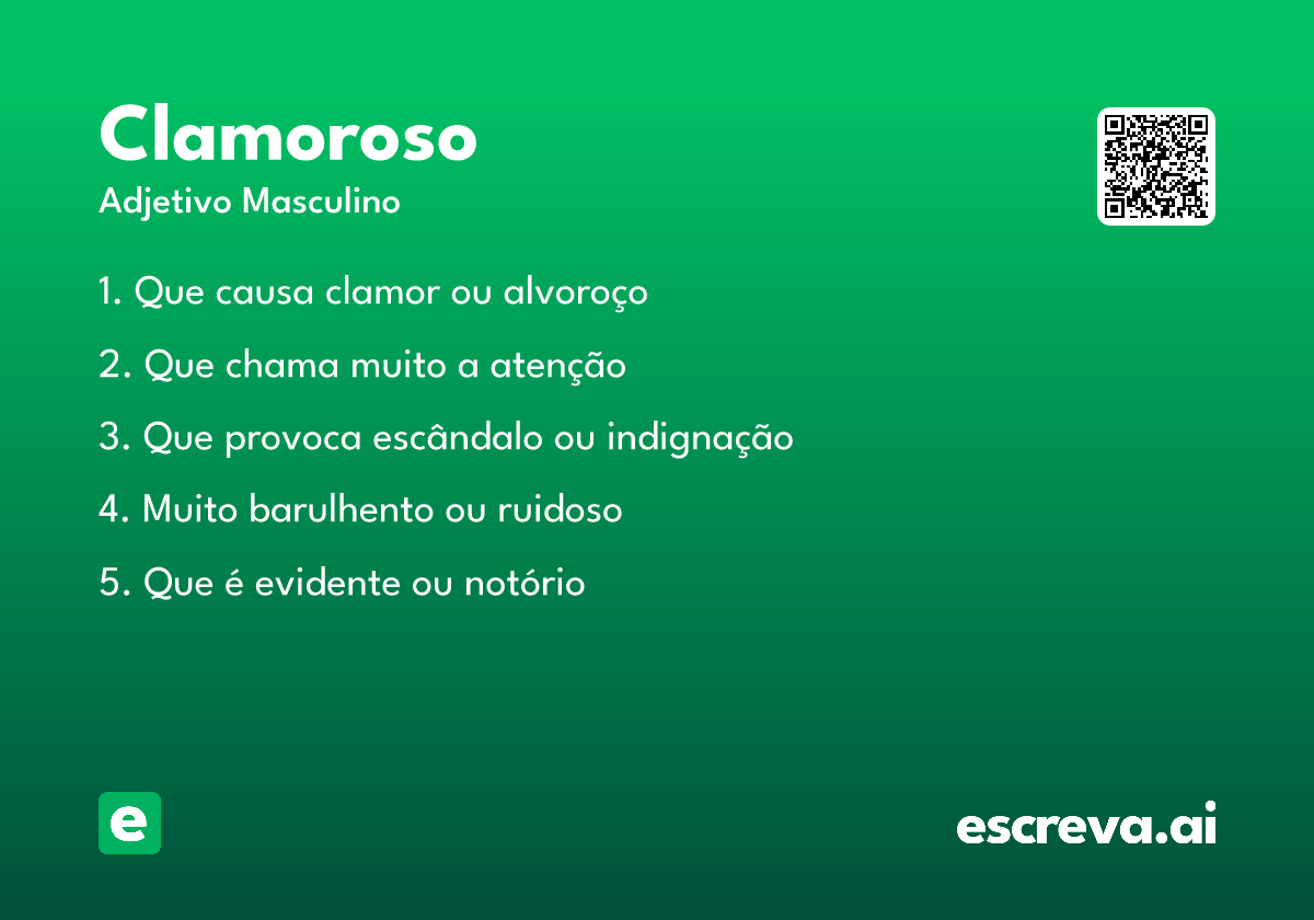 clamoroso