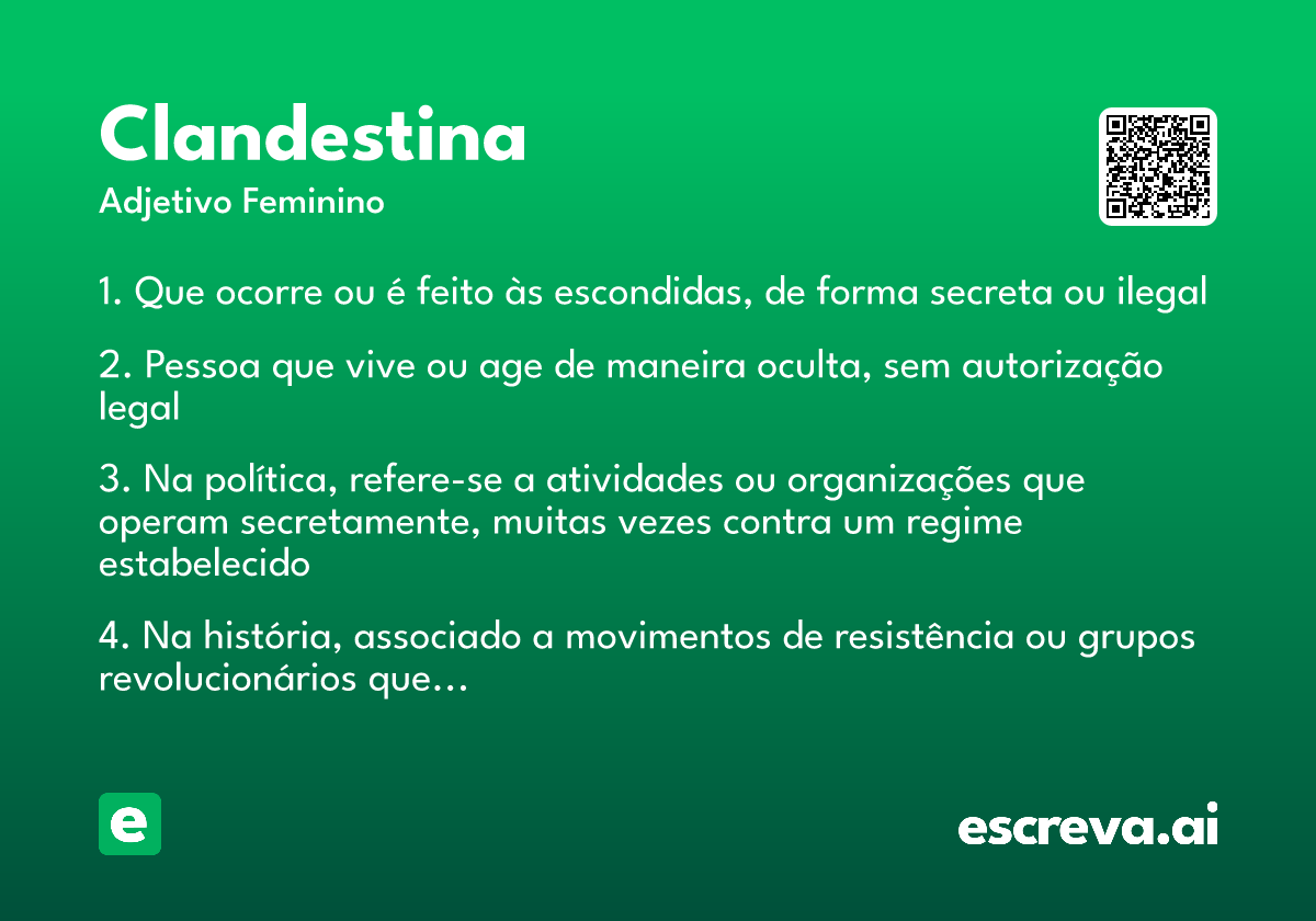 clandestina
