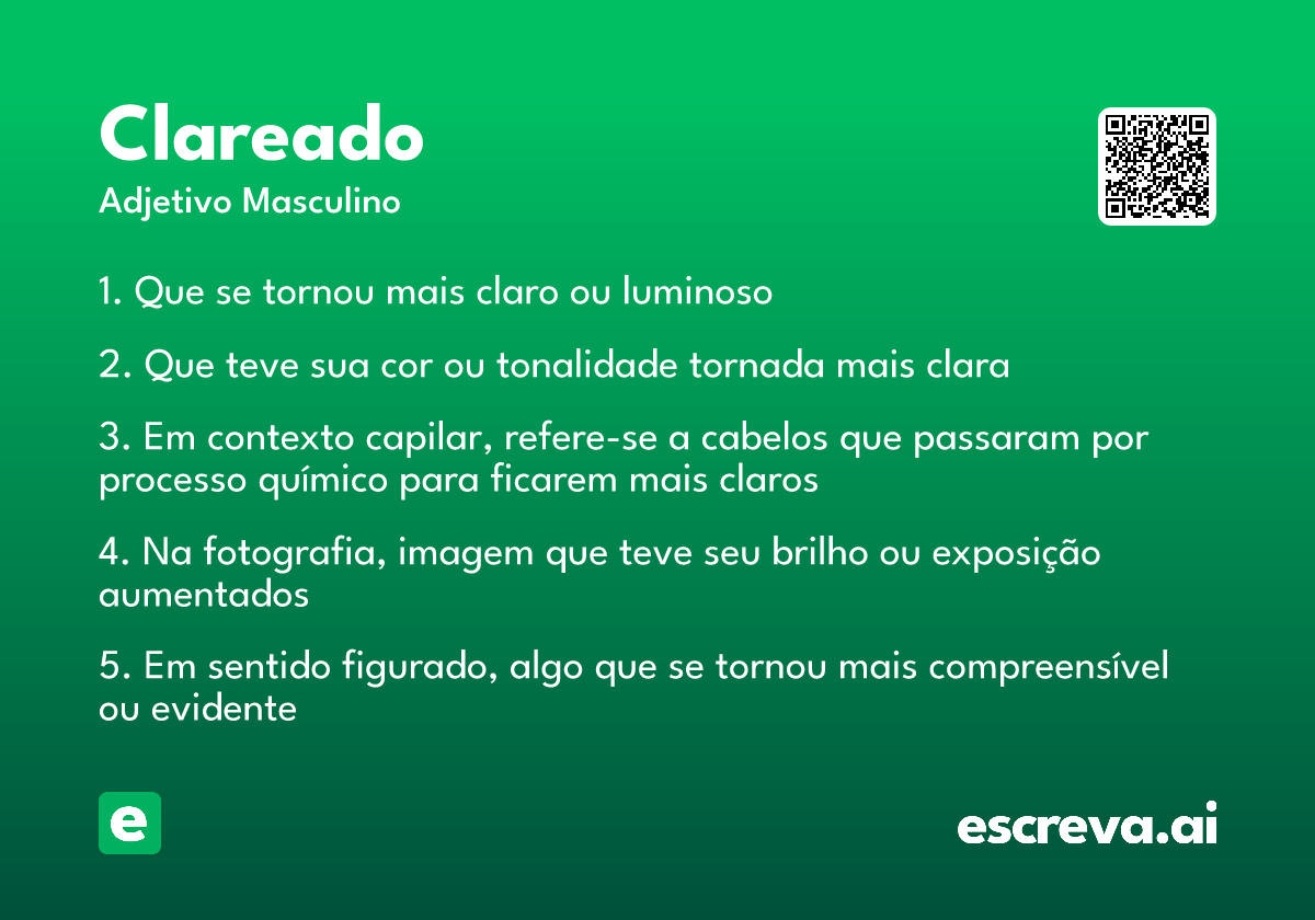 clareado
