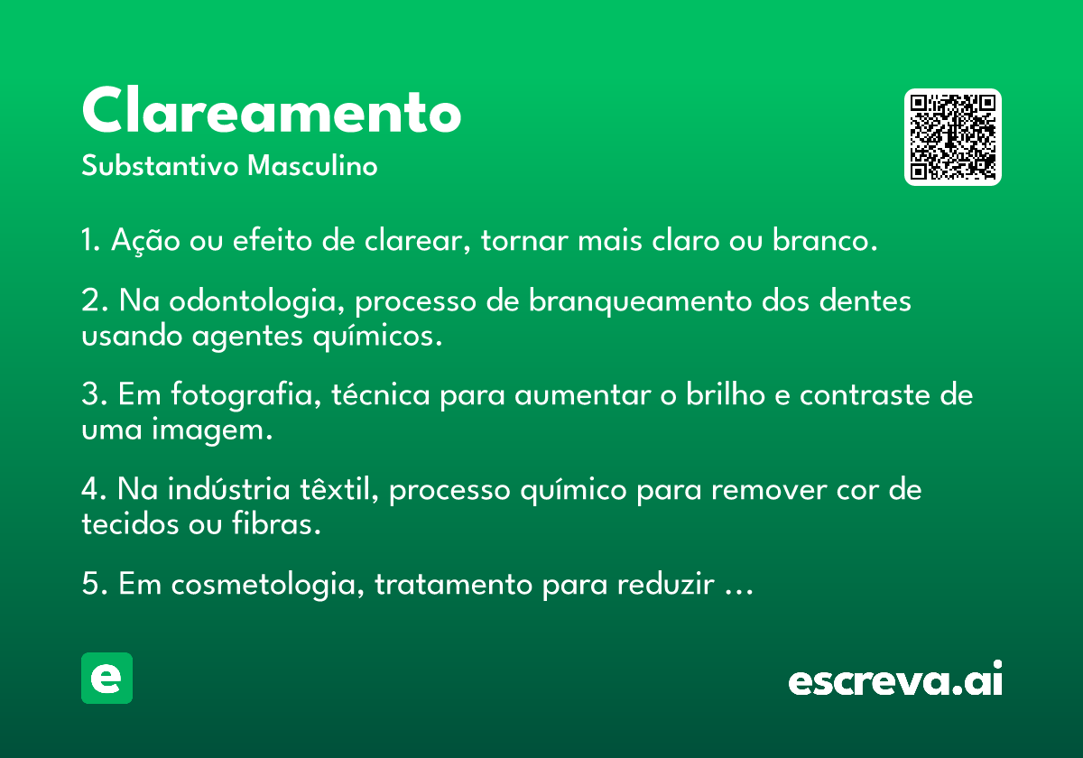 clareamento