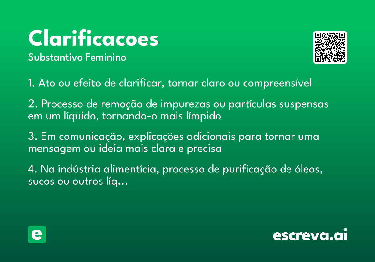 clarificacoes