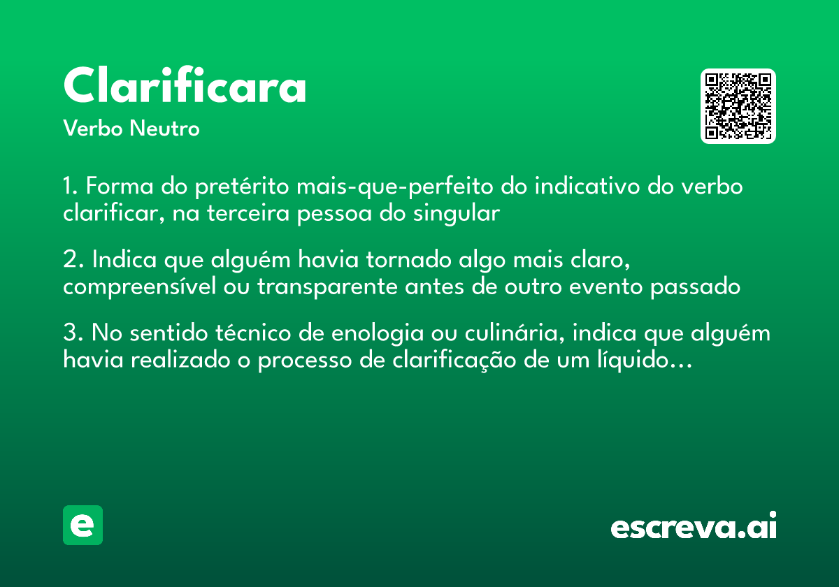 clarificara