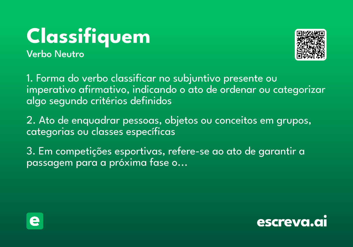 classifiquem