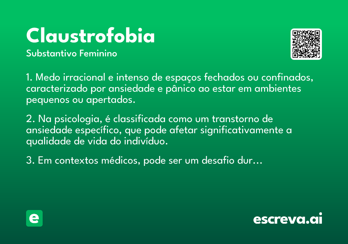claustrofobia
